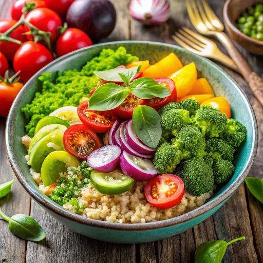 Malunggay Pesto Quinoa Bowl